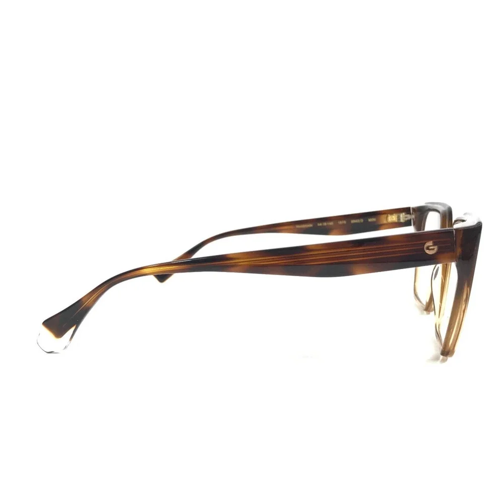 Gigi Studios Eyeglasses Frames MIRI 6962/2 Crystal Brown Butterfly 54-18-140